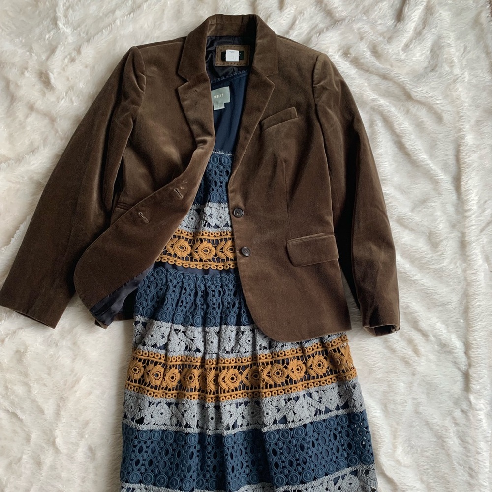 J. Crew Velvet Blazer - Picture 4 of 4